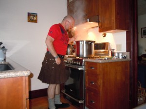 Brewing Greg's Birthday Red Ale 03/10/2011